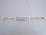 Crestliner 1800 Coast Edition Decal Silver Black 24 1/4" X 3/4" Boat New. Price: $14.98.