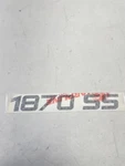 Lowe 1870 Ss Black 10 1/2" X H Decal 158807-01 Marine Boat New. Price: $15.96.
