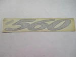 Cruisers Yachts 560 Express Decal 1/2" 3/8" Black & Silver 137864 Boat New. Price: $19.95.