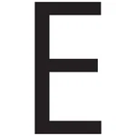 Seachoice 74171 3" Gothic Letter "e" Black Pack Of 10 New. Price: $11.23.