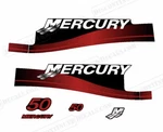 Fits Mercury 40/50/60 Hp Outboard Decal Kit - Blue Or Red New. Price: $95.99.