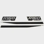 Robalo Boat Raised Emblem Decals R160 Silver Black Gray Sticker (set Of 4) New. Price: $78.09.