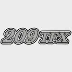 Bass Cat Boat Raised Emblem Decal 209TFX Silver White Sticker 11 1/4 Inch New. Price: $26.09.