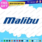 Fits Malibu Decals Boat Sticker Vinyl Yacht Sunsetter Marine Wakesetter Ski. Price: $8.00.