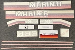 New Mariner 44227A84 Decal Kit 200 Hp Oil Injected Incomplete. Price: $161.50.