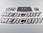 Mercury 115 Hp 4-STROKE Efi 2006-2012 Outboard Engine Decals Sticker Set New. Price: $48.13.