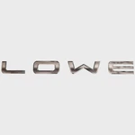Lowe Boat Brand Decal 2370963 Sticker Silver Sharpline New. Price: $25.09.