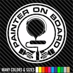 Painter Board Sticker Decal Car Truck Window Wall Laptop Professional New. Price: $32.99.