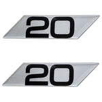 Ranger Boat Raised Decals 7604008 20 Model Silver Stickers (pair) New. Price: $10.98.