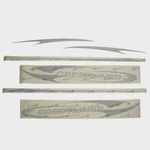 Crestliner Boat Graphic Hull Decals 2022397 Super Hawk (set Of 6) New. Price: $296.67.
