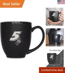Nascar Kyle Larson 15OZ Black Ceramic Mug - Dishwasher & Microwave Safe New. Price: $37.99.