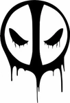 Deadpool Logo Marvel Comics Wall Car Truck Window Laptop Vinyl Sticker Decal New. Price: $7.99.