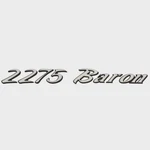 Lund Boat Raised Emblem Decal 2148318 2275 Baron 15 1/2 Inch Silver Black New. Price: $40.17.