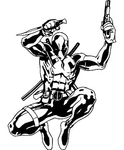 Deadpool Marvel Comics Superhero Car Wall Truck Window Vinyl Sticker Decal New. Price: $8.99.