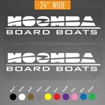 24" Moomba Boats Outboard Motor Marine Decals Vinyl Stickers Pair Set Of New. Price: $37.99.