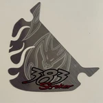 Oem Mercury Racing 383 Stroker Engine Cover Decal Mercruiser Performance Nos Used. Price: $30.00.
