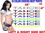 Tahoe Decals Boats Tracker Hull Side Replacement 30 Color Options New. Price: $36.00.
