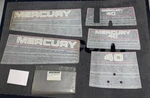 1994 1995 Mercury Outboard Hp Decal Set 37-824093A94 Design Oem Nos New. Price: $99.99.