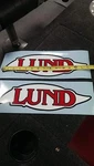 Lund Boats Retro Vintage Pair Wc Ssv Pike Rebel Decals New. Price: $23.99.