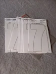 Lot 10 Hardline Self Adhesive Boat Sticker 3" Waterproof 3SCWP7 New. Price: $12.99.