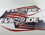 Evinrude 200 Hp Etec High Output Outboard Engine Decals Sticker Set Reproduction New. Price: $65.83.