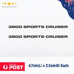 Mustang Cruiser 3800 Sports Decal Boat Stickers Marine Vinyl - Set Of 2 Brand. Price: $32.26.
