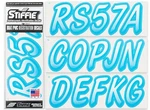 Stiffie Whipline WL69 Boat Pwc Numbers Decal Registration Seadoo White Sky Blue. Price: $23.95.
