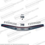 Fits Evinrude 1995 - 1997 70 Hp Decal Kit Discontinued Reproductions Stock New. Price: $94.95.