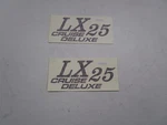 G3 Lx 25 Cruise Deluxe Decal 1/4" (pair) Burgundy 73404506 Boat New. Price: $24.95.