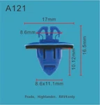 20PCS Fit Toyota Fender Retainer Clips 75495-35010 By AUTOBAHN88 New. Price: $10.49.