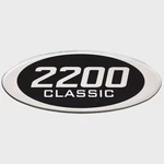Blue Wave 2200 Classic Boat Raised Decal 162236-01 Silver / Black New. Price: $16.89.