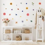 Decalcomania Wildflower Wall Decals - Set Of 78 Stickers For Nurs... New. Price: $24.73.
