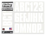 Stiffie Uniline UL03-SS Sea-doo Spark Boat Registration Numbers Decals White New. Price: $24.95.