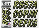 Stiffie Whipline WL49 Boat Pwc Numbers Decal Registration Sea-doo Moss Black. Price: $23.95.