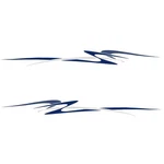 Palm Beach Boat Graphic Decals 139385-01 97 Inch (set Of 2) New. Price: $162.38.