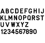 Seachoice 74301 Gothic Letter-black R-10PACK New. Price: $30.43.
