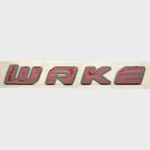 Malibu Boat Raised Emblem Decal 5974387 Wakesetter Red / Dark Gray New. Price: $196.10.