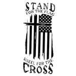 Edesign Stand For The Flag Kneel Cross Sticker Decal Vinyl - 5 White New. Price: $15.99.