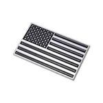 3D Black American Flag Metal Car Sticker, 3.15" X 2" Usa Decal, Zinc All... New. Price: $21.19.