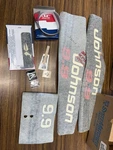 Johnson Outboard Decal Set 9.9HP New. Price: $40.00.