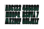 Hardline Series Registration Kit Teal/black TEBKG300 New. Price: $26.99.