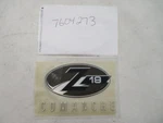 Ranger Z19 Comanche 7604273 Raised Emblem Decal Black / Gray & Silver Boat New. Price: $24.95.