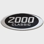 Blue Wave 2000 Classic Boat Raised Decal 162235-01 Silver / Black New. Price: $16.89.