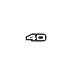 Sticker 40 Blue Evinrude Johnson Brp - 1PC 215532 Nuovo. Price: $23.04.