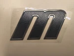 "malibu" Emblem - Charcoal ("m" Only) New. Price: $66.00.