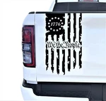 We The People Betsy Ross Flag 1776 Distressed American Usa Truck Tail... New. Price: $23.69.