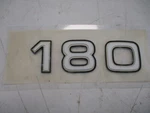 Ranger 180 Raised Decal White / Black Gold 7604664 Marine Boat New. Price: $19.95.
