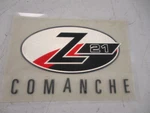 Triton Z21 Comanche Raised Decal 6" X 4" Black / Red Silver 7604296 Boat New. Price: $19.95.
