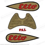 Fits Elto Pal 1937-1941 .9HP Scout Decal Kit Discontinued Reproductions New. Price: $64.95.