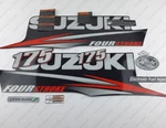 Suzuki Four Stroke Outboard Engine Decals Sticker Set Reproduction New. Price: $62.06.